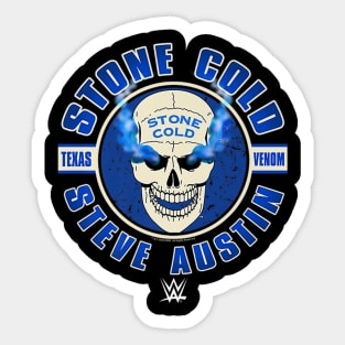 Stone Cold Steve Austin Skull Logo Sticker